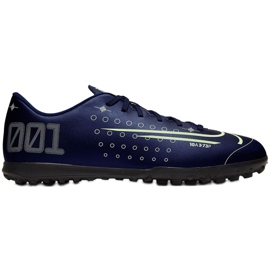 Chuteiras Nike Mercurial Vapor 13 Club Mds Tf M CJ1305-401 azul marinho