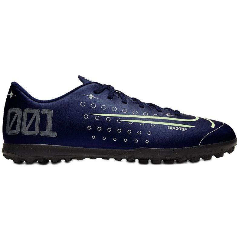 Chuteiras Nike Mercurial Vapor 13 Club Mds Tf M CJ1305-401 azul marinho