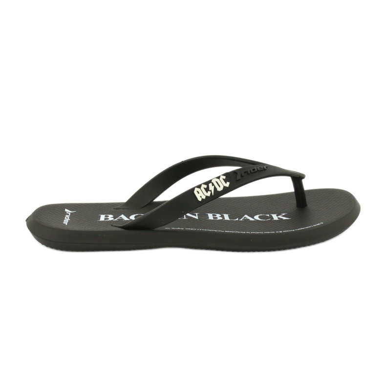RIDER 82799 AC / DC flip-flops THONG AD men BRASIL branco preto