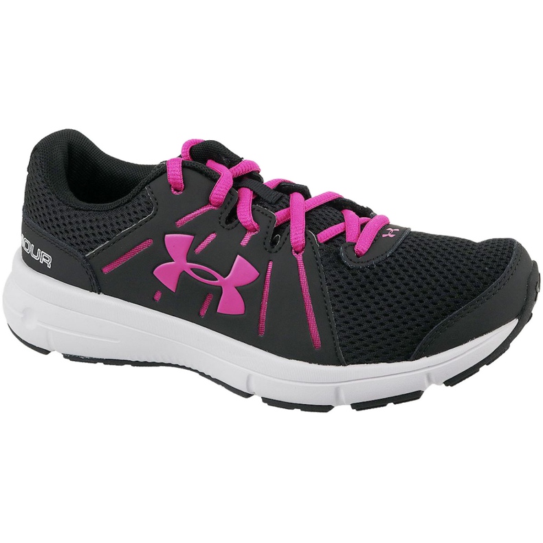Sapatos Under Armour W Dash Rn 2 W 1285488-003 preto rosa