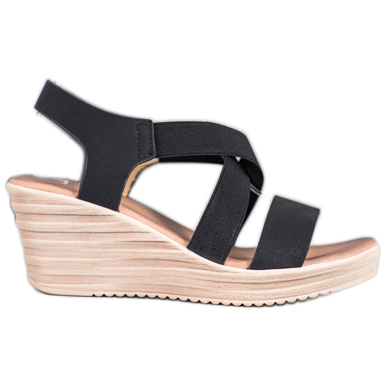 Sea Elves Sapatilhas casuais em sandálias preto