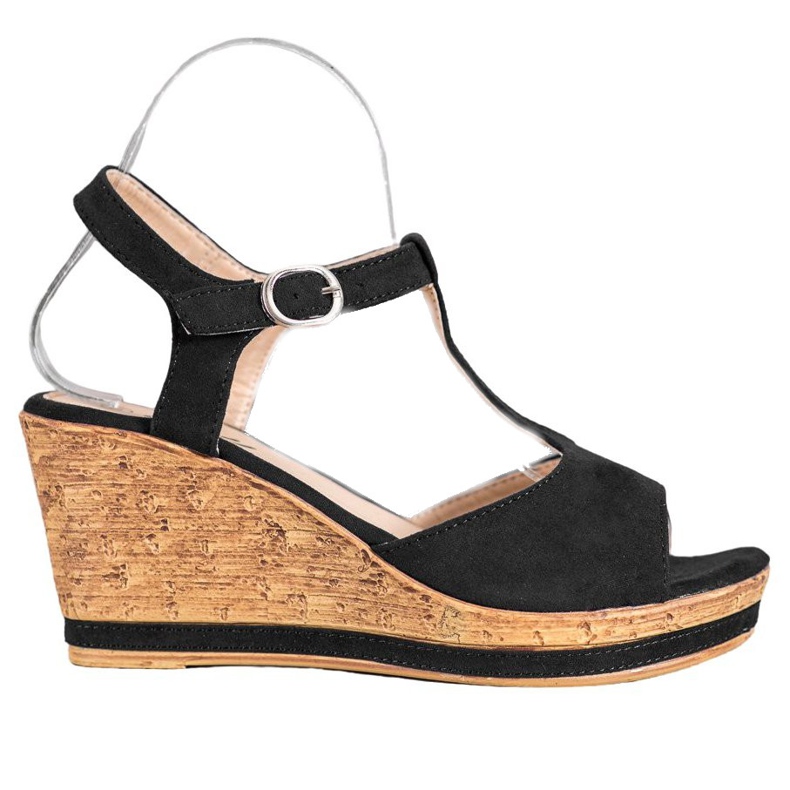 GOLL Cunhas de camurça preto