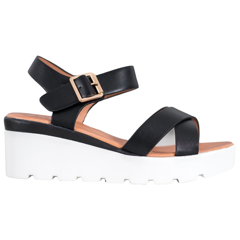 Weide Sandálias da Moda preto