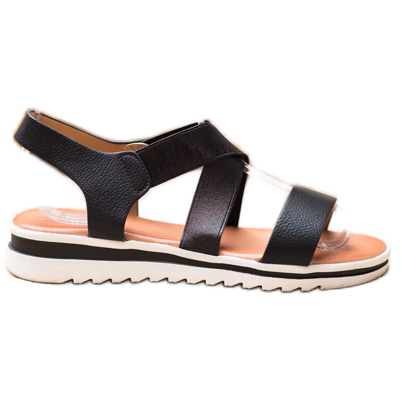 Weide Sandálias na plataforma preto