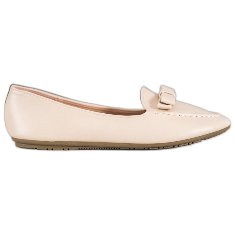 SHELOVET Senhores Bege Com Couro Ecológico SHELOVET Senhores Bege Com Couro Ecológico