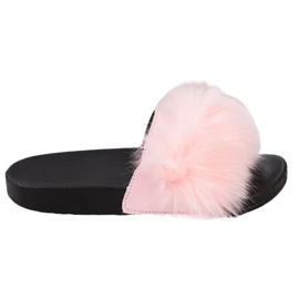 Seastar Chinelos com pele rosa