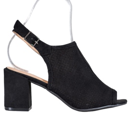 SHELOVET Sandálias Fechadas Clássicas preto