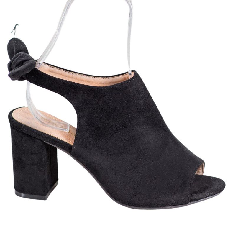 SHELOVET Sandálias de salto alto preto