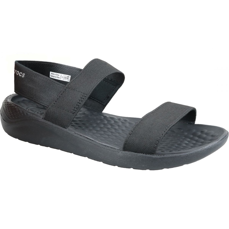 Sandália Crocs LiteRide W 205106-060 sandálias pretas 36/37 preto