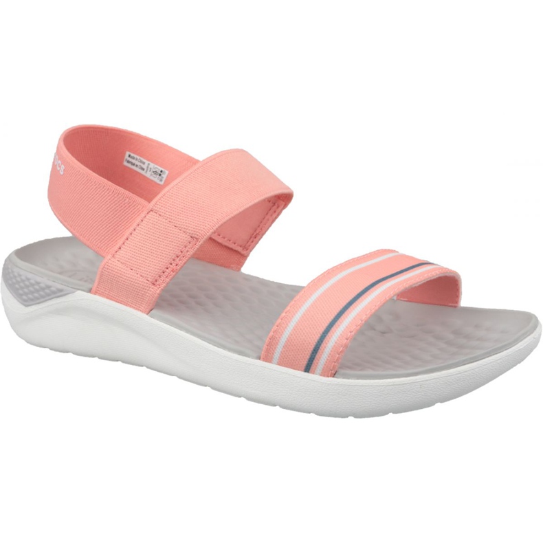 Sandálias Crocs LiteRide W 205106-6KP laranja sandálias rosa