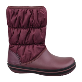 Bota Crocs Winter Puff W 14614-607 vermelho multicolorido