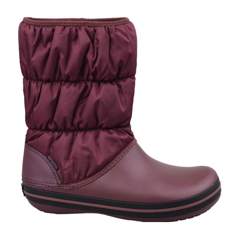 Bota Crocs Winter Puff W 14614-607 vermelho multicolorido