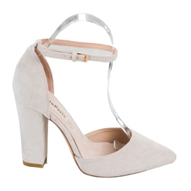 Bella Paris Sapatos de salto alto marrom