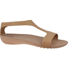 Sandálias Crocs W Serena 205469-854 castanho