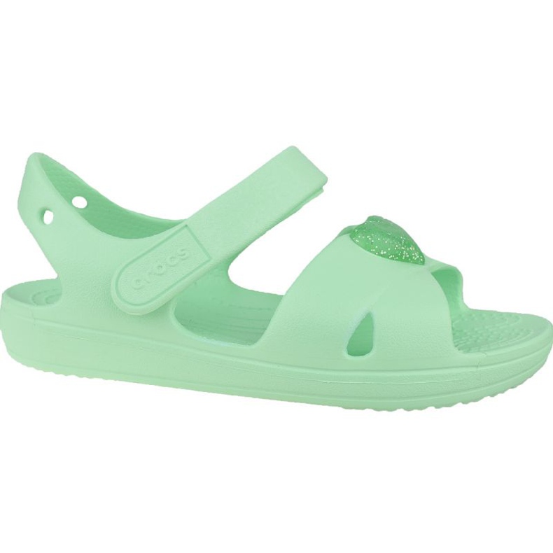 Sandália Crocs Classic Cross-Strap K 206245-3TI ['azul'] verde