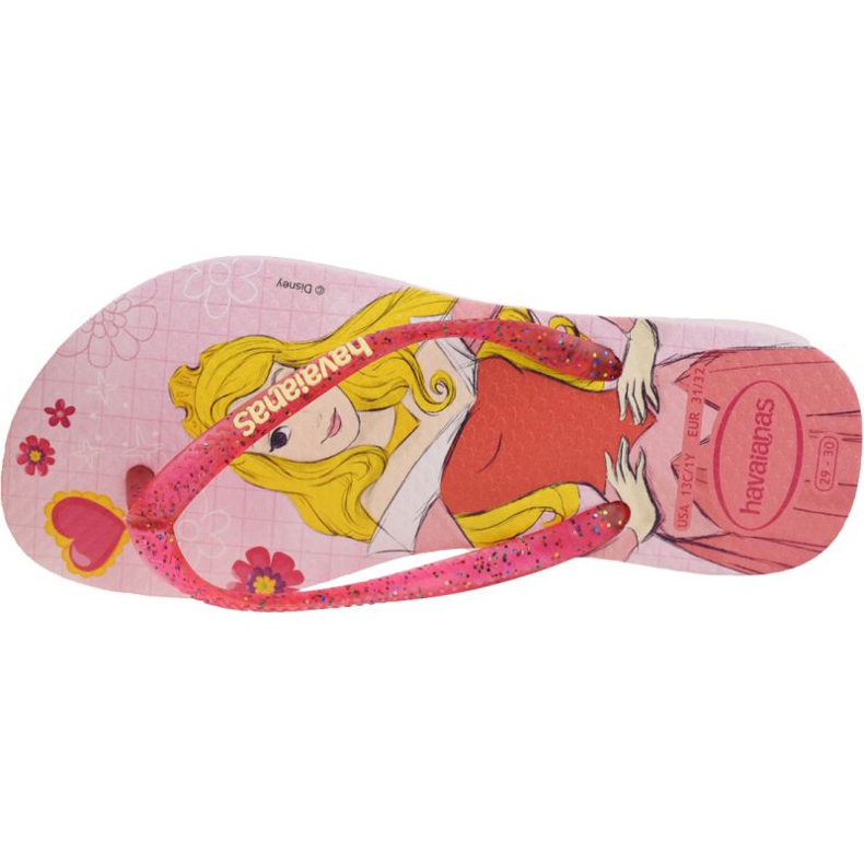 Chinelos Havaianas Jr 4123328-7818 rosa