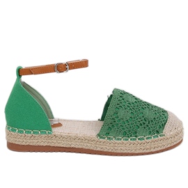 Alpercatas com corte verde 3035 verde