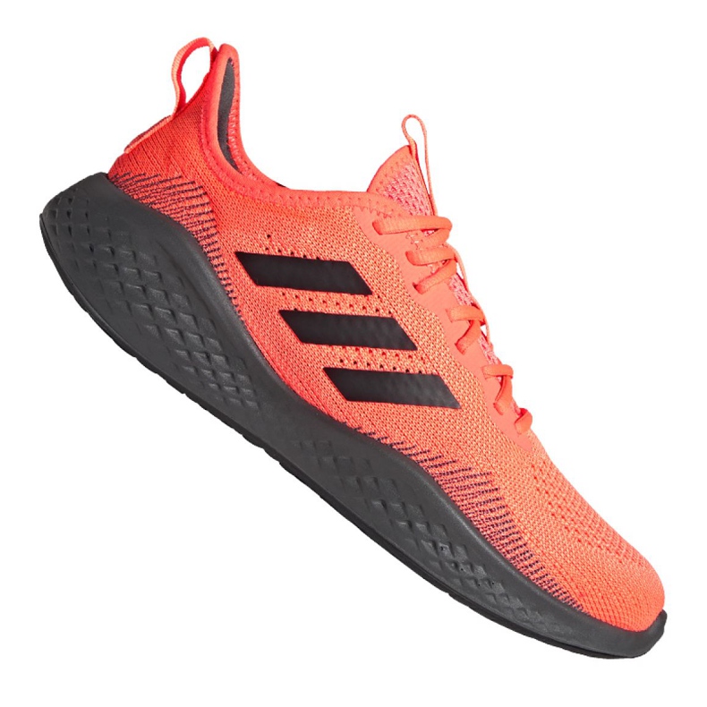 Tênis de corrida adidas Fluidflow M EG3664 preto laranja