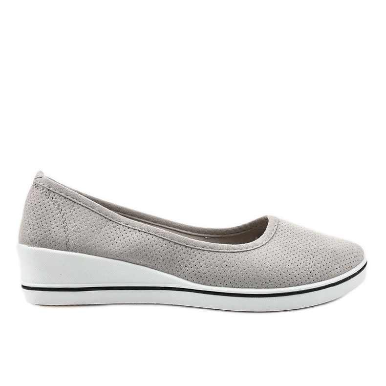 Tênis cinza na cunha HC-0307