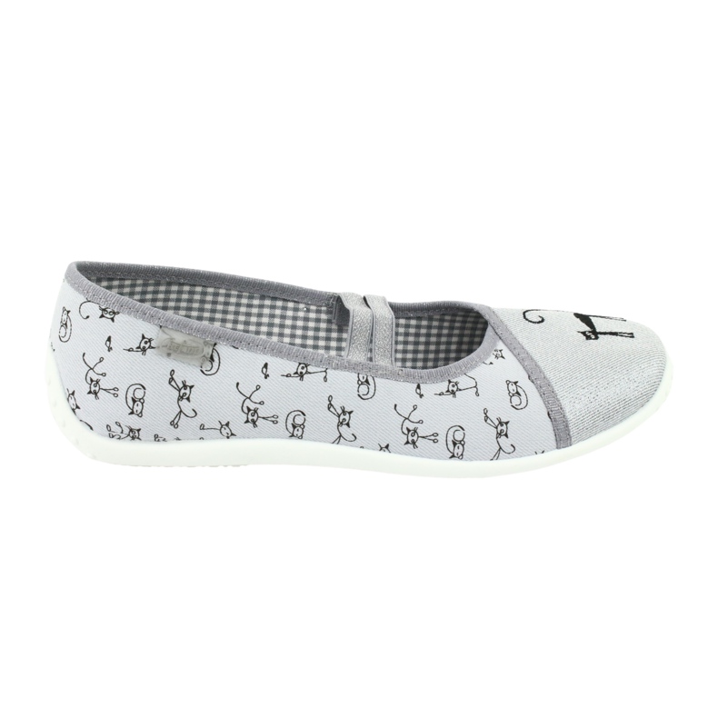 Sapatos juvenis Befado 345Q163 cinza