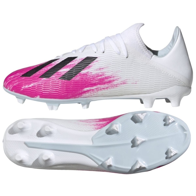 Chuteiras Adidas X 19.3 Fg M EG7132 vermelho branco