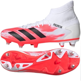 Chuteiras Adidas Predator 20.3 Sg M EG0911 vermelho branco