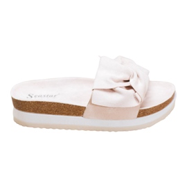 Seastar Chinelos de camurça casuais marrom