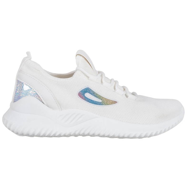 Tênis MCKEYLOR com lantejoulas branco