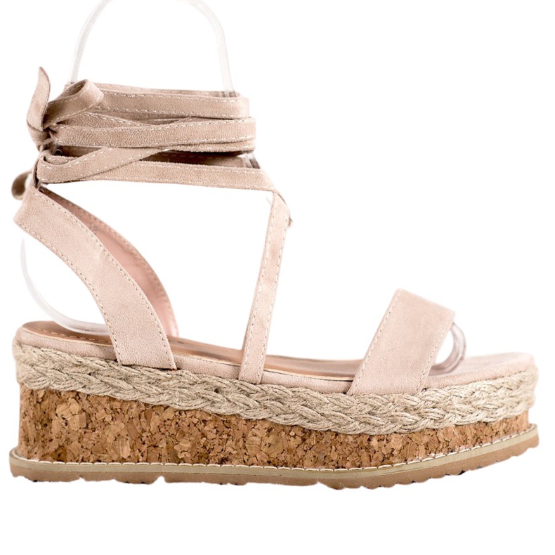 Seastar Sandálias de camurça amarrada castanho