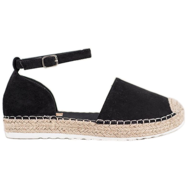 Seastar Alpercatas de camurça com fivela preto Seastar Alpercatas de camurça com fivela preto