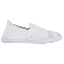 MCKEYLOR White Slipons branco