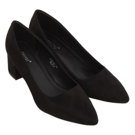 Black Pumps de salto baixo preto CC210P preto Black Pumps de salto baixo preto CC210P preto