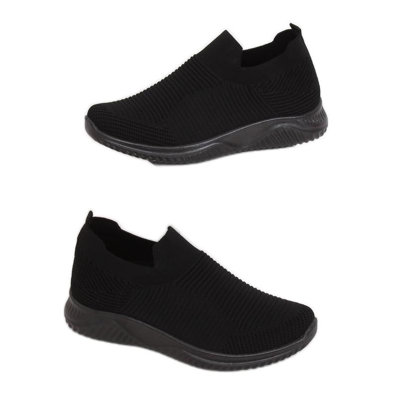 Sapatos esportivos Black 9924 Black preto