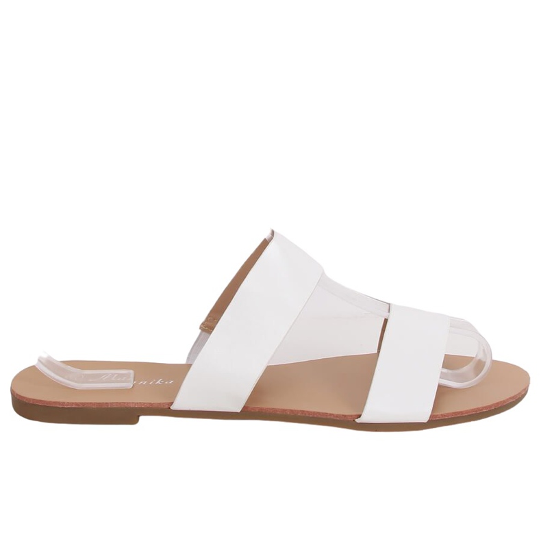 Chinelos brancos simples S060074 Branco