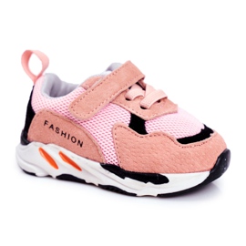 Apawwa Calçados infantis esportivos com velcro rosa Yetto Apawwa Calçados infantis esportivos com velcro rosa Yetto