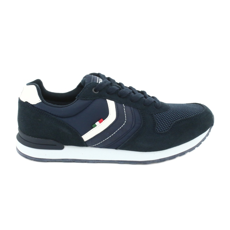 NEWS calçado desportivo masculino 20MN20-2150 branco azul marinho
