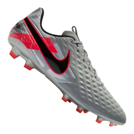 Chuteiras de futebol Nike Legend 8 Academy Mg M AT5292-906 prata cinza