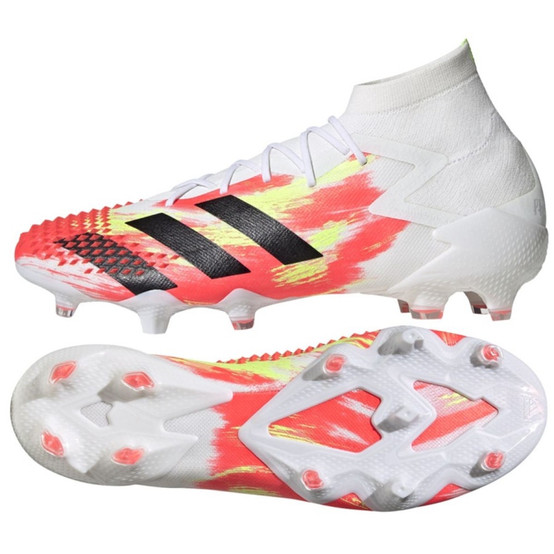 Chuteiras Adidas Predator Dracon 20.1 Fg M EG1599 multicolorido branco