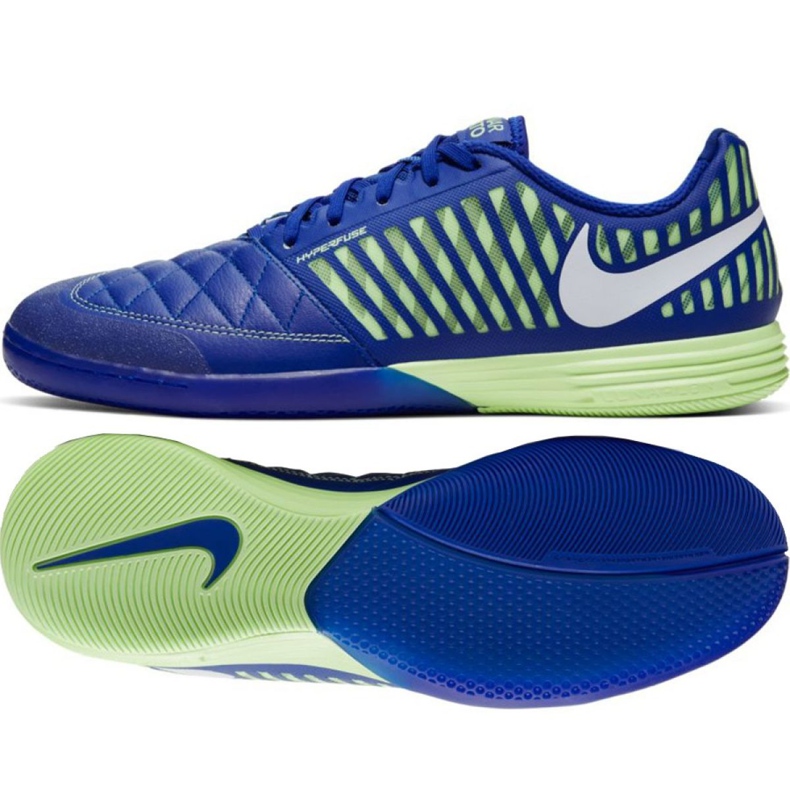 Sapatos de interior Nike Lunargato Ii Ic M 580456-474 multicolorido azul
