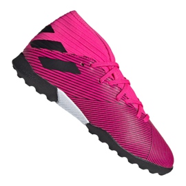 Sapatos Adidas Nemeziz 19.3 Tf Jr F99944 rosa