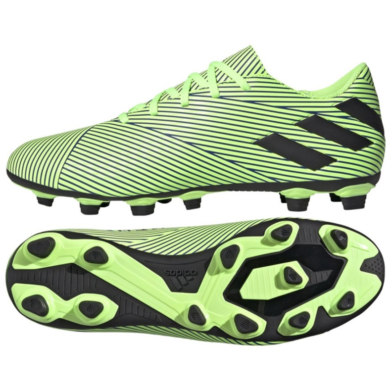 Chuteiras Adidas Nemziz 19.4 FxG M FV3996 multicolorido verde