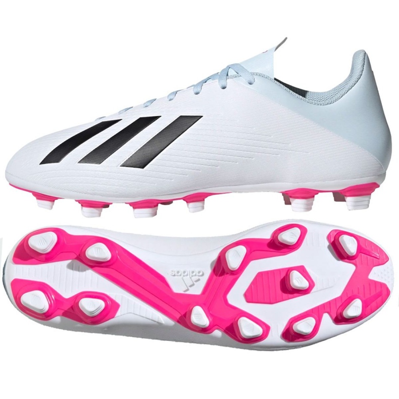Chuteiras Adidas X 19.4 FxG M EF1699 multicolorido branco