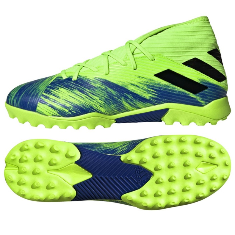 Chuteiras Adidas Nemeziz 19.3 Tf M FV3994 multicolorido verde