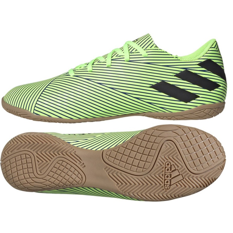 Sapatos de interior adidas Nemeziz 19.4 In M FV3997 multicolorido verde