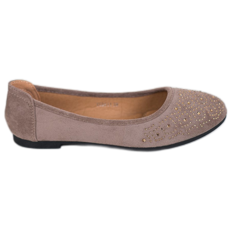 Diamantique Bailarina Clássica com Cristais bege