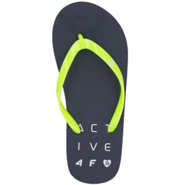 Chinelos 4F Jr HJL20-JKLD001 31S amarelo