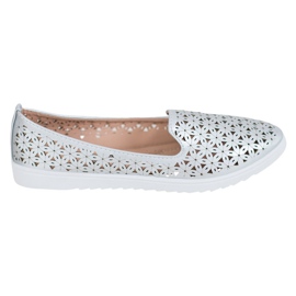 Renda Senhores Openwork Confortáveis cinza