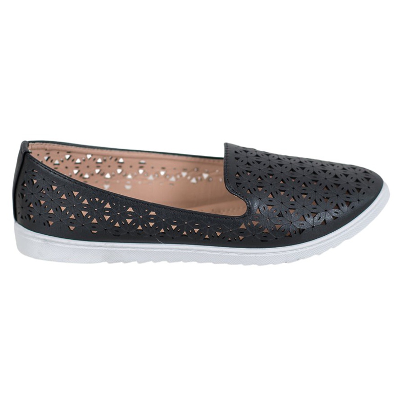 Renda Senhores Openwork Confortáveis preto Renda Senhores Openwork Confortáveis preto