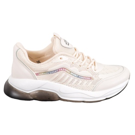 Via Giulia  Tênis de moda esportiva marrom