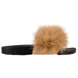 Seastar Chinelos com pele marrom